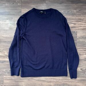 Theory Men's Crewneck Sweater in Navy